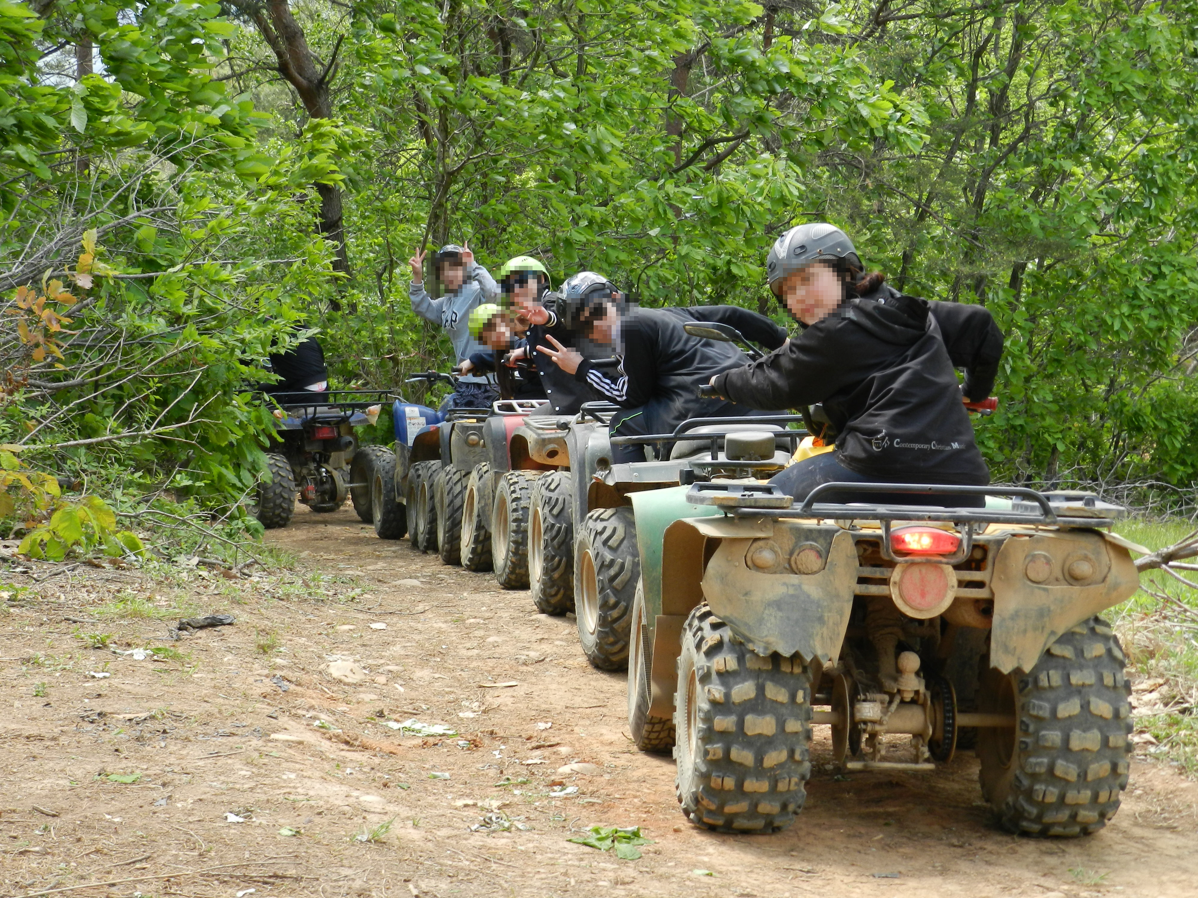 남한강 갈대숲 오프로드 ATV 질주 본능